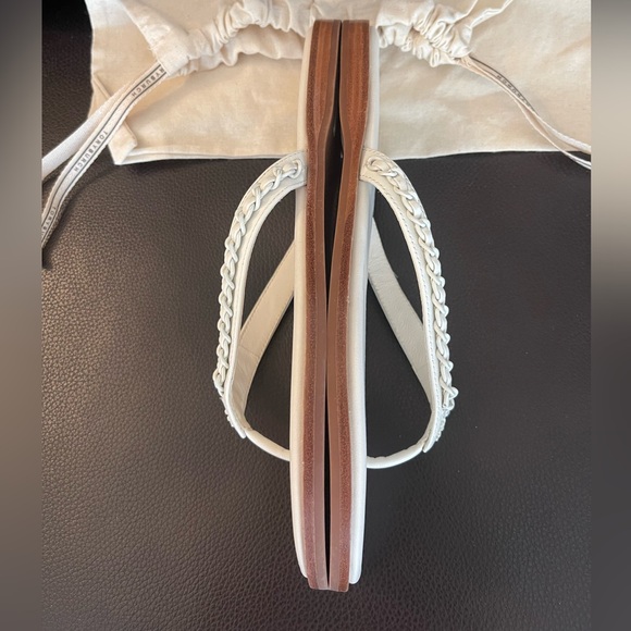 NEW Tory Burch Everly Chain Thong Sandal - Picture 11 of 12